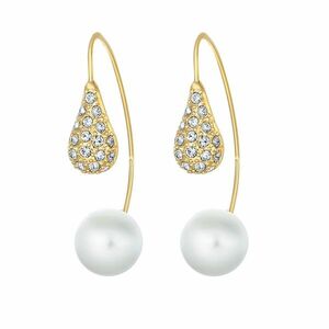 CRYSTalp CRYSTalp Modern fülbevaló Swarovski kristályokkal és gyönggyel LuxePearl 42369.G kép