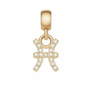 Daniel Wellington Daniel Wellington Aranyozott medál kristályokkal Halak Crystal Zodiac DW00400766 kép