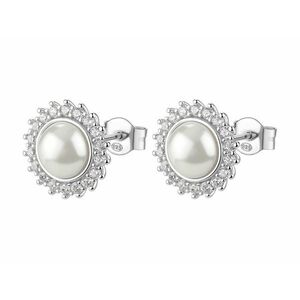 Brosway Brosway Lenyűgöző ezüst fülbevaló gyönggyel Fancy Infinite White FIW146 kép