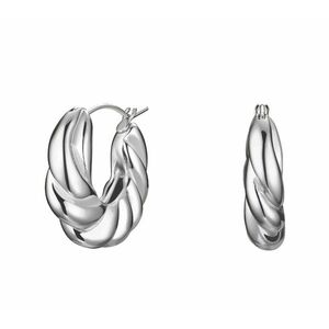 Rosefield Rosefield Bájos acél fülbevaló Twisted JETHS-J979 kép