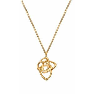 Hot Diamonds Hot Diamonds Aranyozott nyaklánc gyémánttal Golden Edit Hope DP1085 (lánc, medál) kép