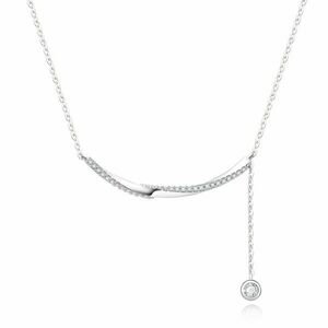 MOISS MOISS Elegáns ezüst nyaklánc cirkónium kövekkel ETERNITY N0000880 kép