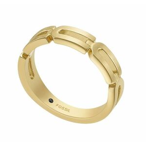 Fossil Fossil Stílusos aranyozott gyűrű Heritage JF04694710 49 mm kép