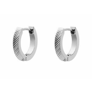 Fossil Fossil Elegáns acél karika fülbevaló Harlow JF04772040 kép