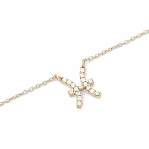 Daniel Wellington Daniel Wellington Stílusos aranyozott nyaklánc Halak Crystal Zodiac DW00400930 kép