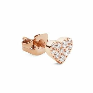 Daniel Wellington Daniel Wellington Bronz single fülbevaló Szív kristályokkal DW00400858 - 1 db kép