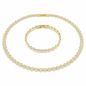 Swarovski Swarovski Luxus aranyozott ékszer szett kristályokkal Angelic 5720506 (karkötő, nyaklánc) kép