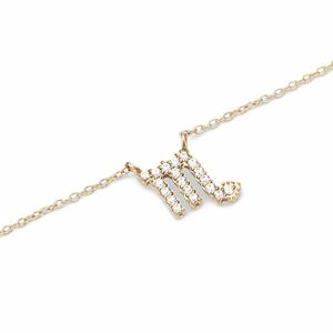 Daniel Wellington Daniel Wellington Stílusos aranyozott nyaklánc Skorpió Crystal Zodiac DW00400926 kép