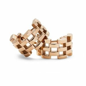Daniel Wellington Daniel Wellington Stílusos bronz fülbevaló 5-Link DW00400960 kép