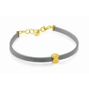 Tous Tous Bicolor kabbala karkötő arany mackóval Icon Mesh 613101060 kép