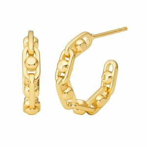 Michael Kors Michael Kors Divatos aranyozott karika fülbevaló Astor Link MKC171100710 kép