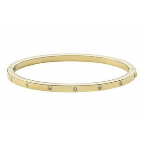Fossil Fossil Merev aranyozott karkötő cirkónium kövekkel Shine Bright JF03872710 kép