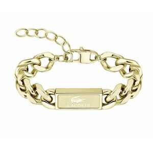 Lacoste Lacoste Tömör aranyozott férfi karkötő Backhand 2040440 kép