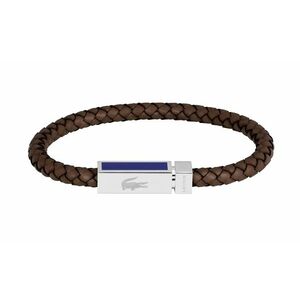 Lacoste Lacoste Barna bőr karkötő férfiaknak Rockel 2040450 kép