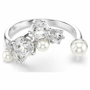 Swarovski Swarovski Nyitott gyűrű kristálygyönggyel és kristályokkal Constella 5705597 58 mm kép