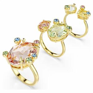 Swarovski Swarovski Gyönyörű aranyozott gyűrű Gema 5705813 (3x gyűrű) 55 mm kép