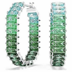 Swarovski Swarovski Lenyűgöző nyolcszögletű fülbevaló cirkónium kövekkel Matrix 5705787 kép