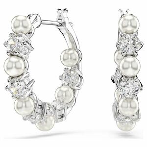 Swarovski Swarovski Karika fülbevaló kristálygyöngyökkel és cirkónium kövekkel Matrix 5709256 kép