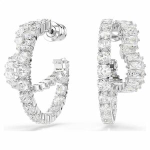 Swarovski Swarovski Kettéosztott fülbevaló átlátszó cirkónium kövekkel Matrix 5705748 kép