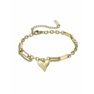 Marc Malone Marc Malone Aranyozott karkötő szívecskével Scarlet Gold Bracelet MCB24003G kép