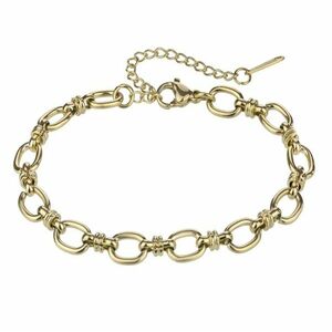 Marc Malone Marc Malone Aranyozott lánckarkötő Elisa Gold Bracelet MCB24012G kép