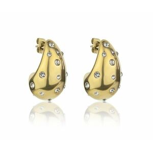 Marc Malone Marc Malone Aranyozott fülbevaló Tear Drop Adley Gold Earrings MCE24045G kép