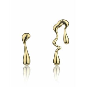 Marc Malone Marc Malone Aszimmetrikus aranyozott fülbevaló Averie Gold Earrings MCE24018G kép