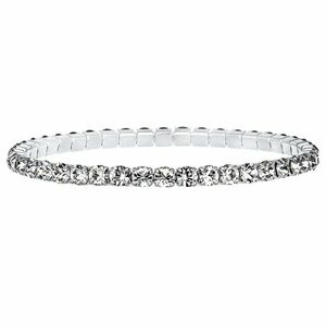 CRYSTalp CRYSTalp Aura elasztikus teniszkarkötő tiszta kristályokkal 22270.CRY.E kép