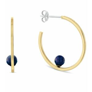 Tommy Hilfiger Tommy Hilfiger Aranyozott karika lazurit kővel Semi-Precious Beads 2780966 kép