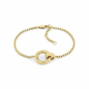 Tommy Hilfiger Tommy Hilfiger Aranyozott acél karkötő nőknek Circles 2780947 kép