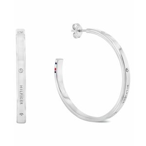 Tommy Hilfiger Tommy Hilfiger Acél karikás fülbevaló Linear 2780956 kép