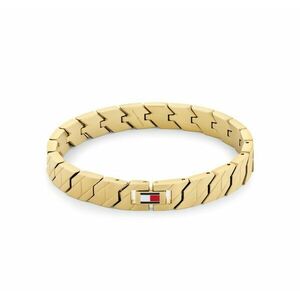 Tommy Hilfiger Tommy Hilfiger Lars férfi dizájner karkötő aranyozott acélból 2790620 kép