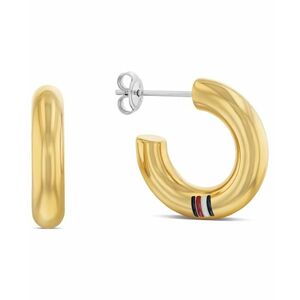 Tommy Hilfiger Tommy Hilfiger Időtálló aranyozott fülbevaló Circles 2780949 kép