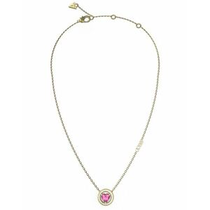 Guess Guess Divatos aranyozott nyaklánc rózsaszín kristályokkal M`ama Non M`ama JUBN04667JWYGFCT/U kép