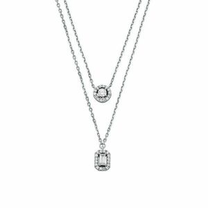Michael Kors Michael Kors Bájos dupla ezüst nyaklánc Brilliance MKC1745CZ040 kép