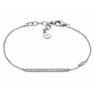 Emporio Armani Emporio Armani Időtlen ezüst női karkötő cirkónium kövekkel EG3592040 kép