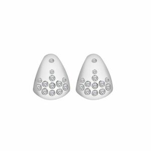 Hot Diamonds Hot Diamonds Divatos ezüst fülbevaló gyémántokkal és topázokkal Spritz DE835 kép