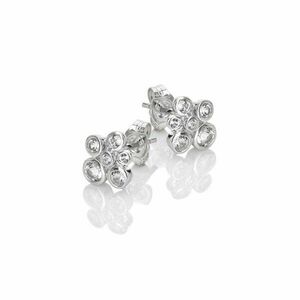 Hot Diamonds Hot Diamonds Bájos ezüst fülbevaló gyémánttal és topázzal Tender DE836 kép