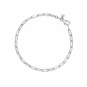 Hot Diamonds Hot Diamonds Gyengéd ezüst karkötő gyémánttal Linked DL703 kép