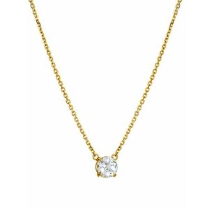 Hot Diamonds Hot Diamonds Elegáns aranyozott nyaklánc topázzal és gyémánttal Gemstone DN214 kép