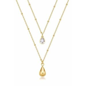 Brosway Brosway Dupla aranyozott nyaklánc Tear Drop Perfect BPC37 kép