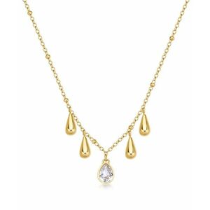 Brosway Brosway Aranyozott női nyaklánc medálokkal Tear Drop Perfect BPC39 kép