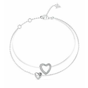 Guess Guess Dupla acél karkötő szívekkel Beloved JUBB05027JWRH 17 cm kép