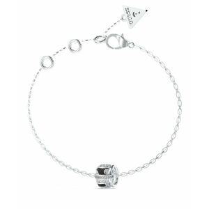 Guess Guess Divatos acél karkötő kristályokkal Fabulous Me JUBB05192JWRHBK 18, 5 cm kép