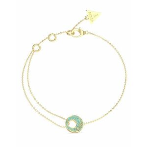Guess Guess Bájos aranyozott karkötő Blooming Summer JUBB05227JWYGAQ 18, 5 cm kép
