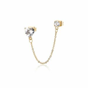 S'Agapõ S'Agapõ Luxus női single fülbevalók Dazzly SDZ140 - 1 db kép