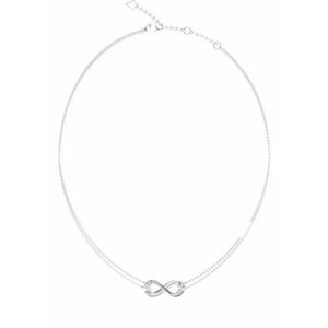 Guess Guess Dupla acél nyaklánc szívekkel Guess Amore JUBN05049JWRHT kép