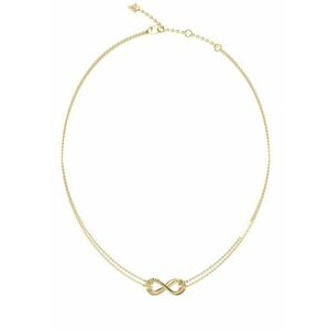 Guess Guess Dupla aranyozott nyaklánc szívekkel Guess Amore JUBN05049JWYGT/U kép