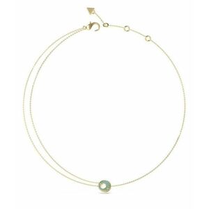 Guess Guess Stílusos aranyozott nyaklánc Blooming Summer JUBN05226JWYGAQT/U kép