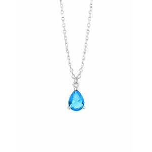 Preciosa Preciosa Gyönyörű nyaklánc kék kristállyal Azure Candy 5402 67 kép